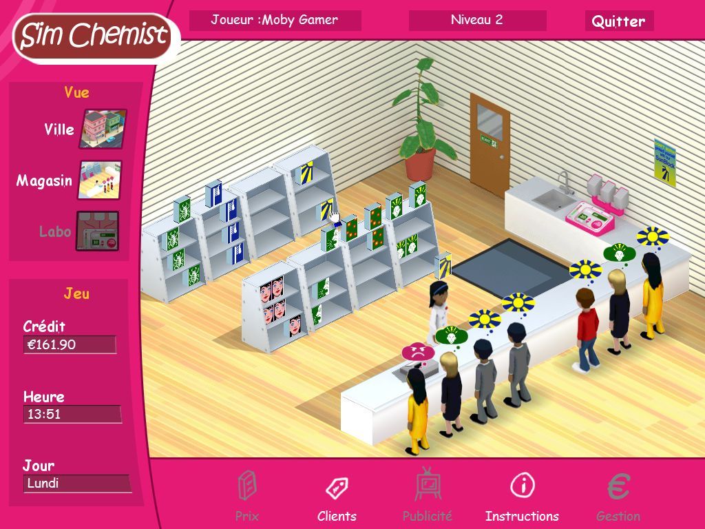 Sim Chemist screenshot 4 for Playstation 2